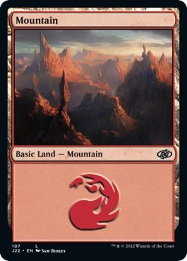 Mountain (107) (Jumpstart 2022) Near Mint