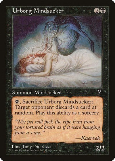 Urborg Mindsucker (Visions) Light Play - Nick Nack's Full Frontal Attack