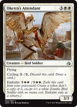 Oketra's Attendant (Amonkhet) Near Mint