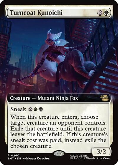 Turncoat Kunoichi (Extended Art) (Teenage Mutant Ninja Turtles) Near Mint