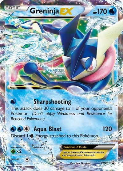 Greninja EX - XY20 (XY Promos) Medium Play Holofoil