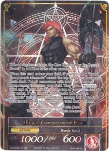 Memoria of the Seven Lands // Melgis, Conqueror of Flame (Full Art) (Battle for Attoractia) Near Mint Foil