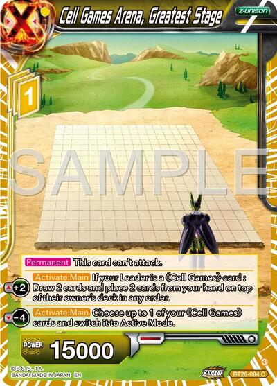 Cell Games Arena, Greatest Stage (Ultimate Advent) Near Mint