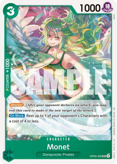 Monet (Reprint) (Premium Booster - The Best - Vol. 2) Near Mint - Nick Nack's Full Frontal Attack