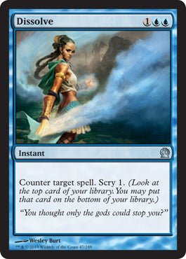 Dissolve (Theros) Near Mint - Nick Nack's Full Frontal Attack