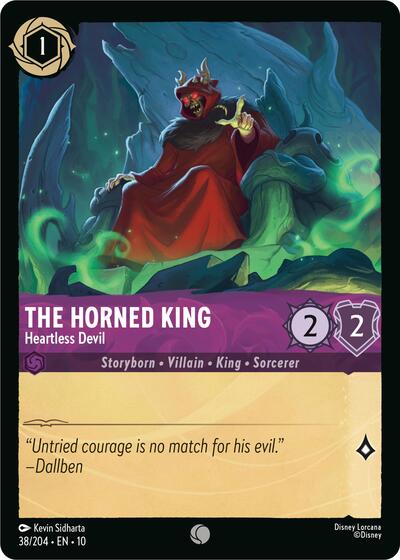 The Horned King - Heartless Devil (Whispers in the Well) Near Mint - Nick Nack's Full Frontal Attack