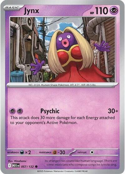 Jynx (ME01: Mega Evolution) Near Mint Reverse Holofoil