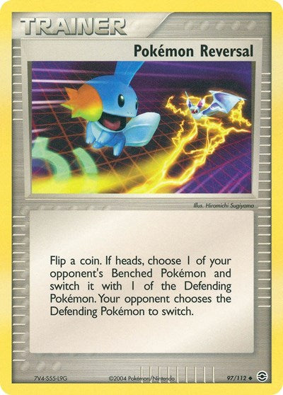 Pokemon Reversal (FireRed & LeafGreen) Light Play