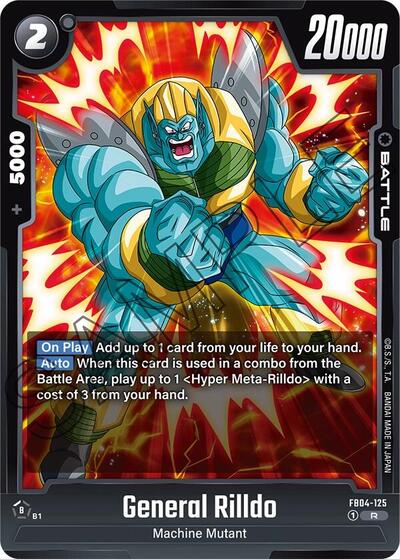 General Rilldo (Ultra Limit) Near Mint Holofoil - Nick Nack's Full Frontal Attack