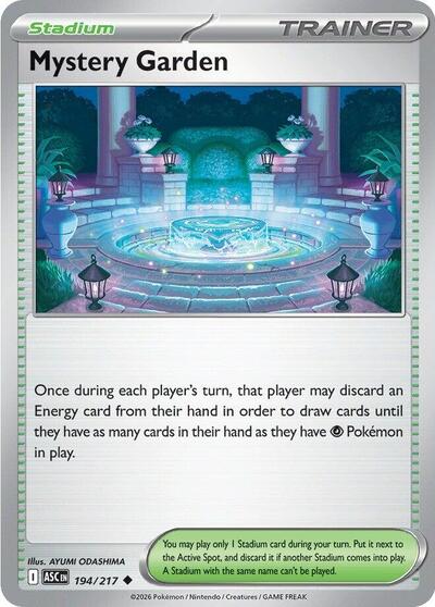 Mystery Garden (ME: Ascended Heroes) Near Mint - Nick Nack's Full Frontal Attack