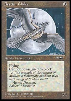Aesthir Glider (Moon) (Alliances) Light Play - Nick Nack's Full Frontal Attack