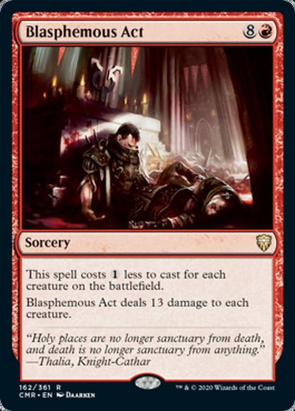 Blasphemous Act (Commander Legends) Near Mint - Nick Nack's Full Frontal Attack