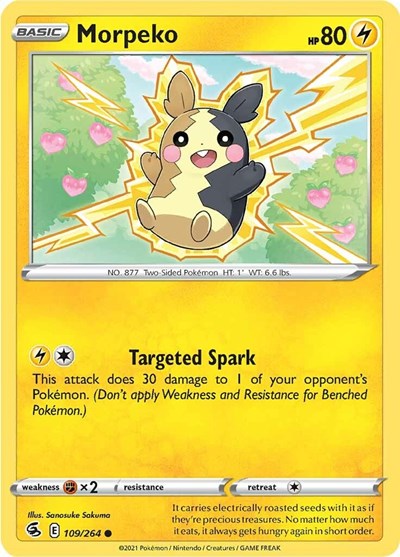 Morpeko (109) (SWSH08: Fusion Strike) Near Mint