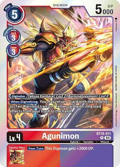 Agunimon (Release Special Booster 2.0) Near Mint Foil