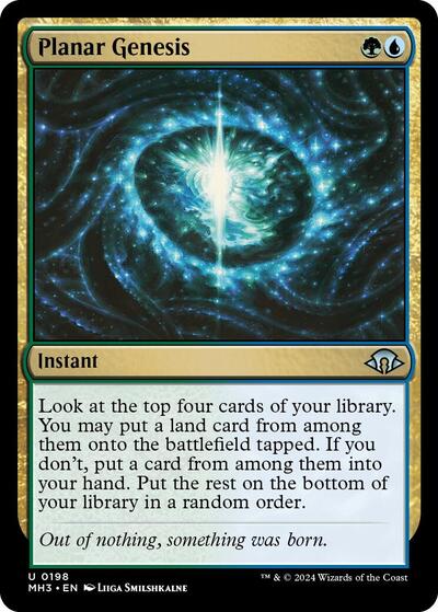 Planar Genesis (Modern Horizons 3) Near Mint Foil - Nick Nack's Full Frontal Attack