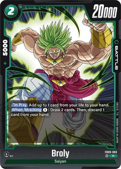 Broly (Dual Evolution) Near Mint Holofoil - Nick Nack's Full Frontal Attack