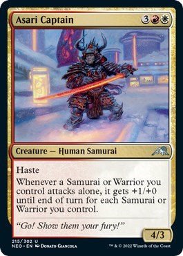 Asari Captain (Kamigawa: Neon Dynasty) Near Mint - Nick Nack's Full Frontal Attack