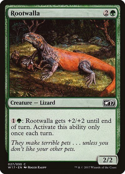 Rootwalla (Welcome Deck 2017) Near Mint - Nick Nack's Full Frontal Attack