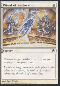 Ritual of Restoration (Darksteel) Light Play - Nick Nack's Full Frontal Attack