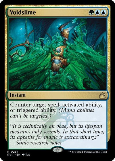Voidslime (Ravnica Remastered) Near Mint Foil - Nick Nack's Full Frontal Attack