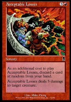 Acceptable Losses (Odyssey) Light Play Foil - Nick Nack's Full Frontal Attack