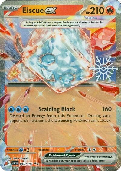 Eiscue ex (Holiday Calendar) (Miscellaneous Cards & Products) Near Mint Holofoil - Nick Nack's Full Frontal Attack