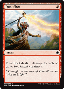 Dual Shot (Ixalan) Near Mint - Nick Nack's Full Frontal Attack