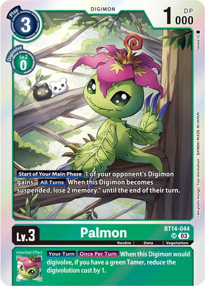 Palmon (Blast Ace) Near Mint Foil