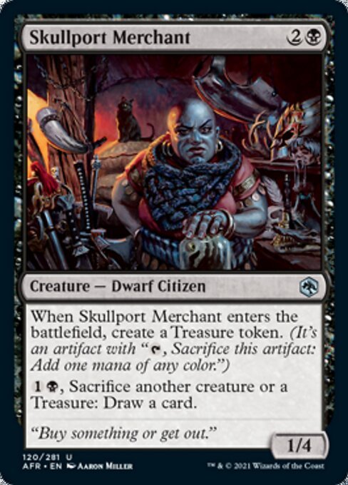 Skullport Merchant (Adventures in the Forgotten Realms) Near Mint - Nick Nack's Full Frontal Attack