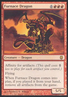 Furnace Dragon (Darksteel) Light Play - Nick Nack's Full Frontal Attack
