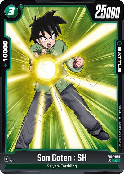 Son Goten : SH (Wish For Shenron) Near Mint - Nick Nack's Full Frontal Attack