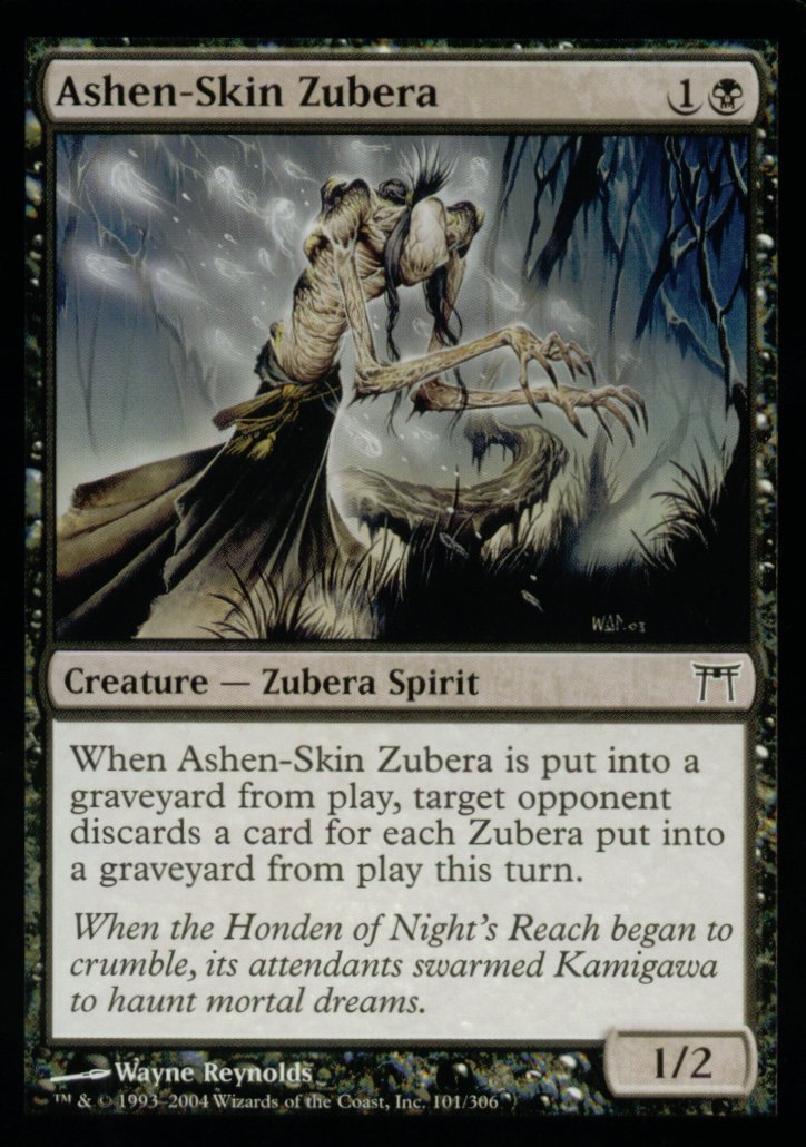 Ashen-Skin Zubera (Champions of Kamigawa) Near Mint