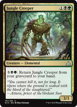 Jungle Creeper (Rivals of Ixalan) Near Mint - Nick Nack's Full Frontal Attack