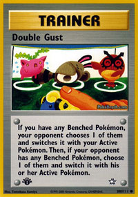 Double Gust (Neo Genesis) Light Play 1st Edition