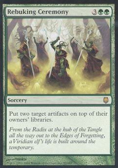 Rebuking Ceremony (Darksteel) Light Play - Nick Nack's Full Frontal Attack