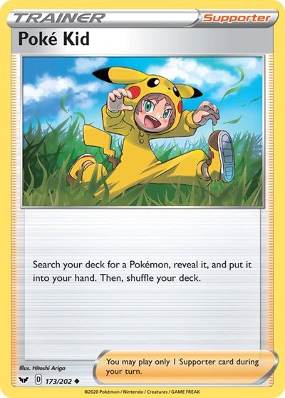 Poke Kid (SWSH01: Sword & Shield Base Set) Near Mint - Nick Nack's Full Frontal Attack