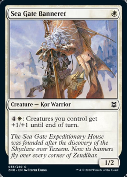 Sea Gate Banneret (Zendikar Rising) Near Mint