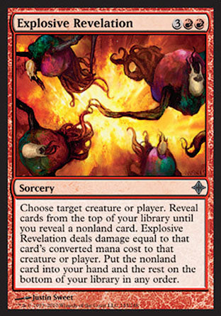 Explosive Revelation (Rise of the Eldrazi) Light Play