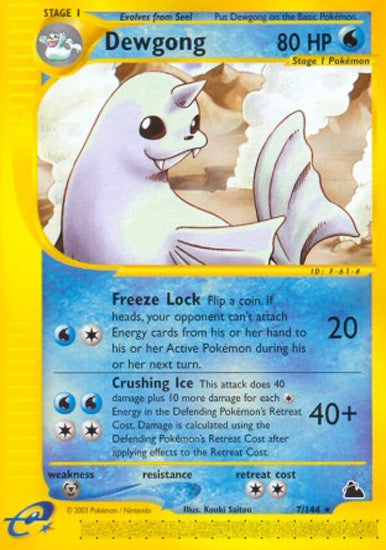 Dewgong (Skyridge) Light Play