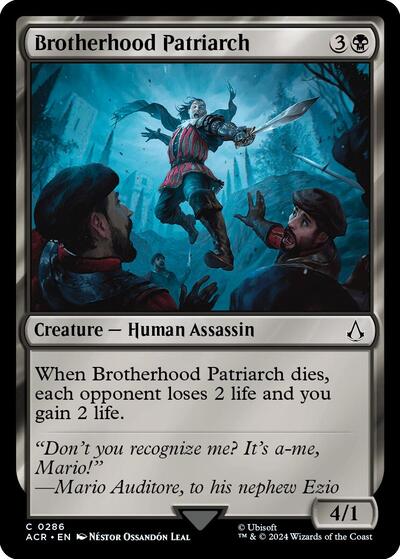 Brotherhood Patriarch (Universes Beyond: Assassin's Creed) Near Mint