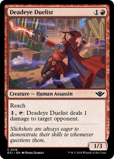 Deadeye Duelist (Outlaws of Thunder Junction) Near Mint