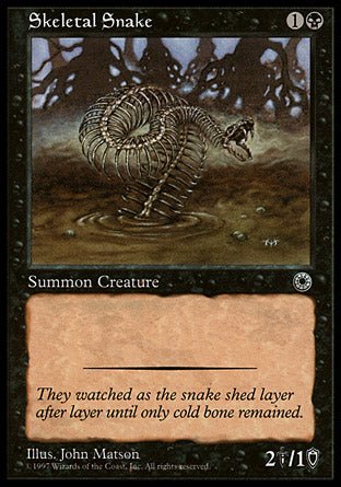 Skeletal Snake (Portal) Light Play - Nick Nack's Full Frontal Attack