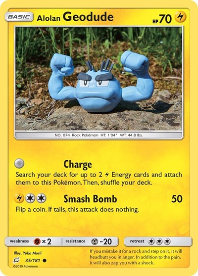 Alolan Geodude (35) (SM - Team Up) Near Mint