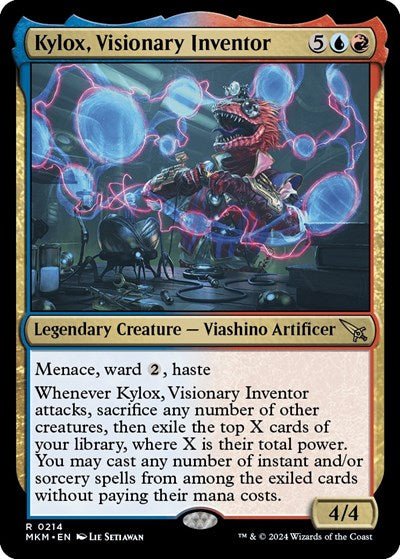 Kylox, Visionary Inventor (Murders at Karlov Manor) Near Mint Foil - Nick Nack's Full Frontal Attack