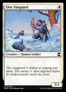 Elite Vanguard (Eternal Masters) Near Mint - Nick Nack's Full Frontal Attack