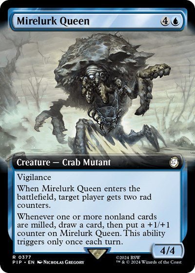 Mirelurk Queen (Extended Art) (Universes Beyond: Fallout) Near Mint - Nick Nack's Full Frontal Attack