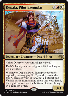 Depala, Pilot Exemplar (Kaladesh) Near Mint