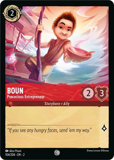 Boun - Precocious Entrepreneur (Rise of the Floodborn) Near Mint - Nick Nack's Full Frontal Attack