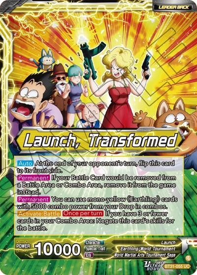 Launch // Launch, Transformed (Impact Beyond Dimensions) Near Mint Foil - Nick Nack's Full Frontal Attack