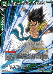 Gogeta, Battle's Beginning (Fighter's Ambition Holiday Pack) (BT19-086) [Tournament Promotion Cards]